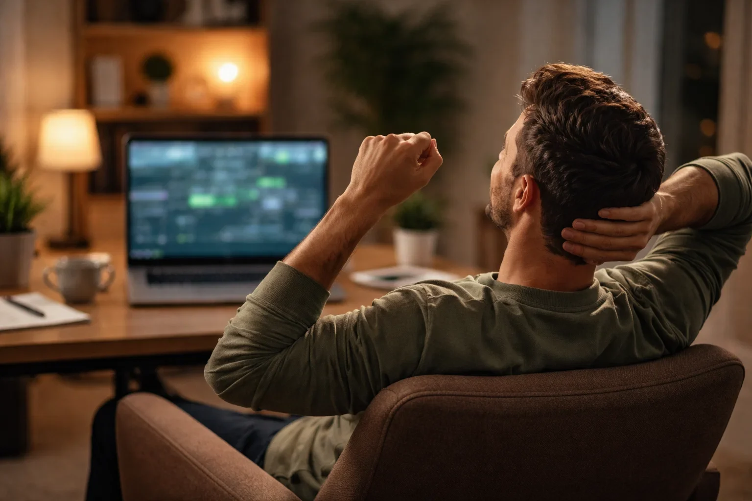 Zufriedener Wetter feiert erfolgreichen Live-Tipp