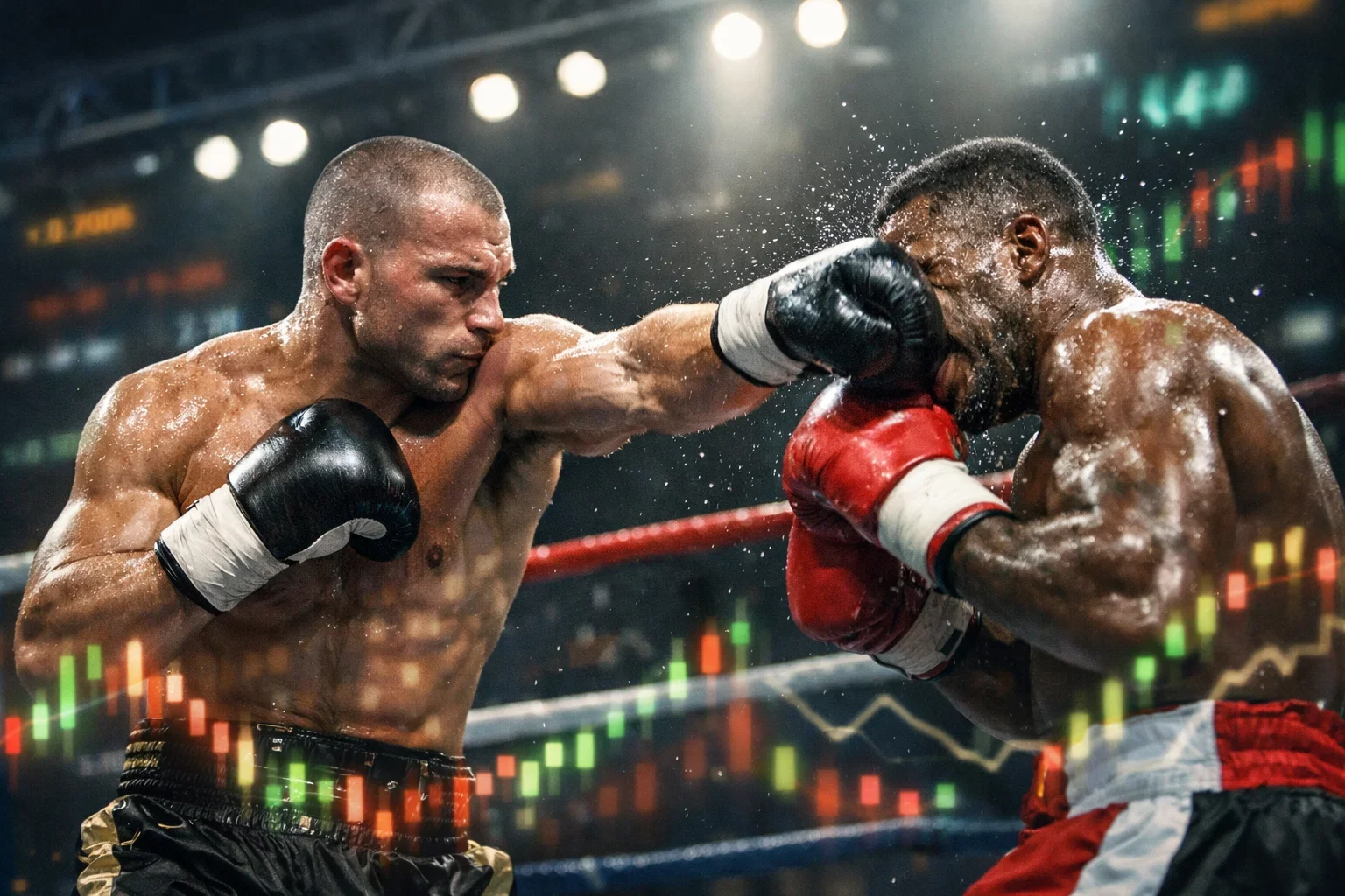 Boxer landet Treffer während Quoten sich anpassen